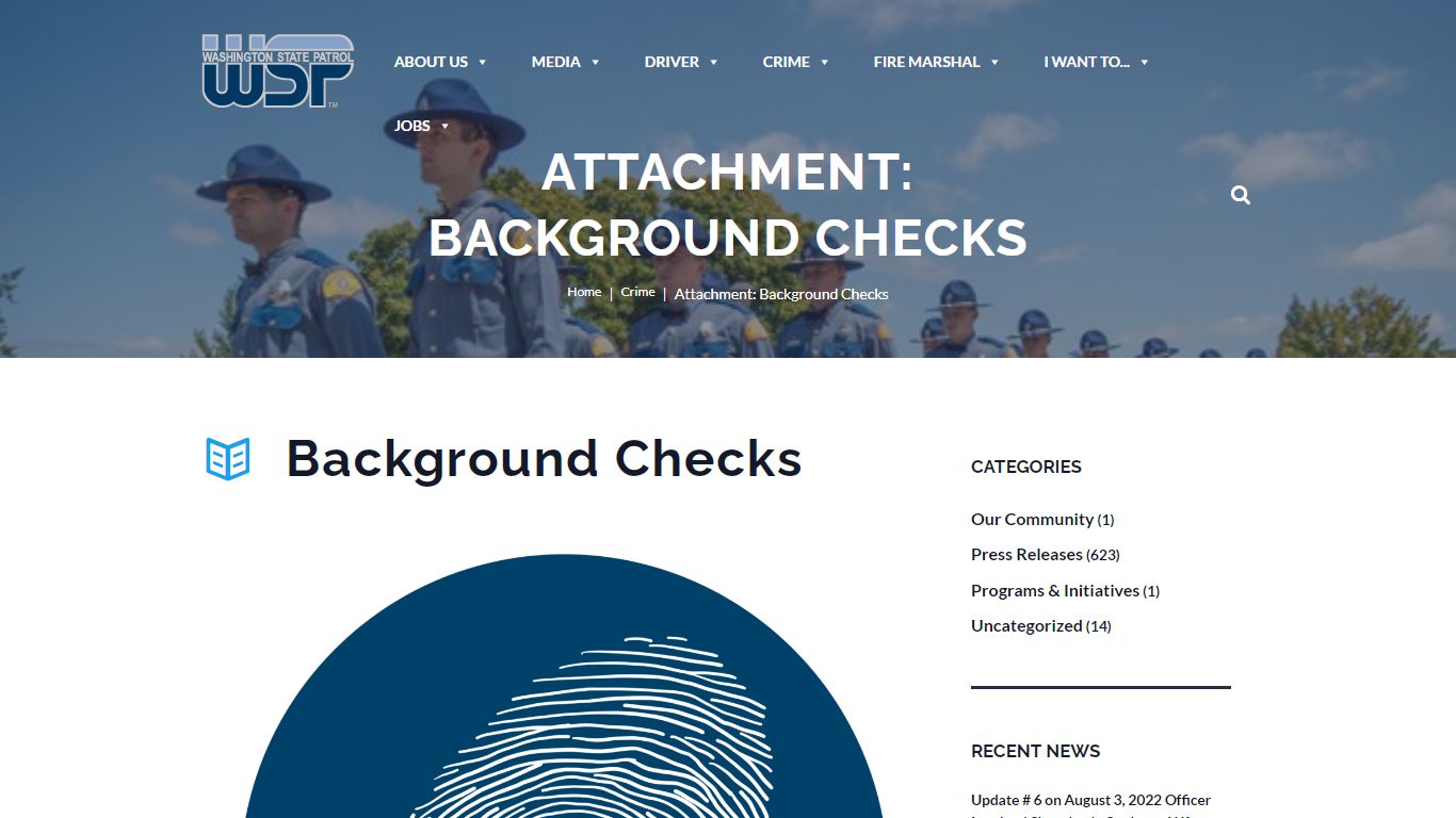 Background Checks - WSP